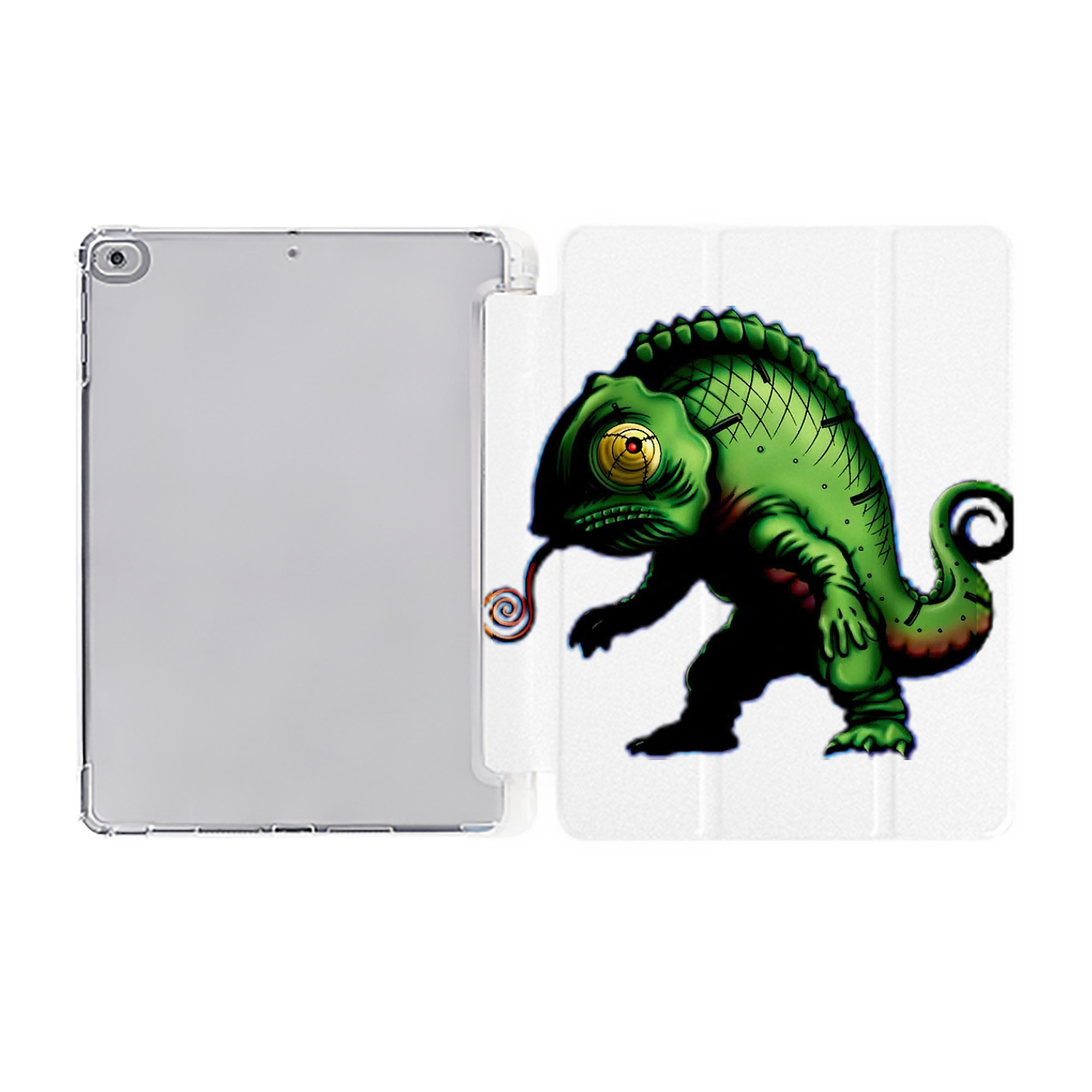 （画像用） 遊☆戯☆王 Yu-Gi-Oh! IPad ケース ペン収納付き 三つ折りスタンド PUレザー×シリコン 対応機種9.5/10.5/10.9インチ